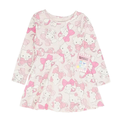 Pink Graphic Dress