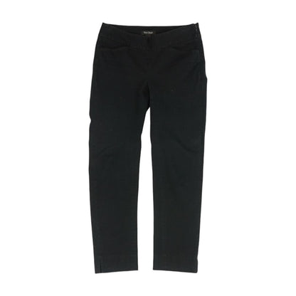 Black Solid Chino Pants