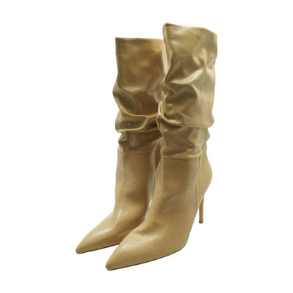 Tan Knee High Boots