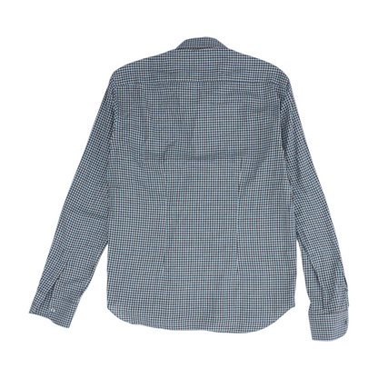 Gray Check Long Sleeve Button Down