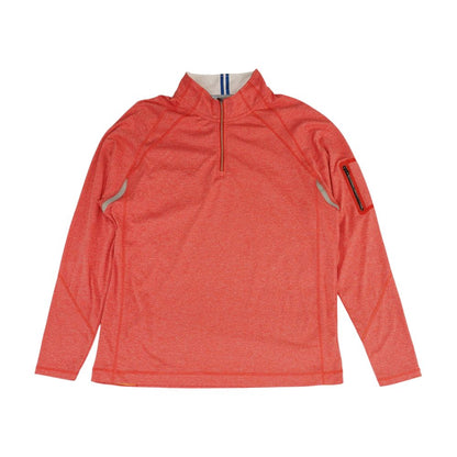 Coral 1/4 Zip Pullover