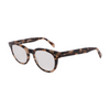 Brown James Round Prescription Eyewear