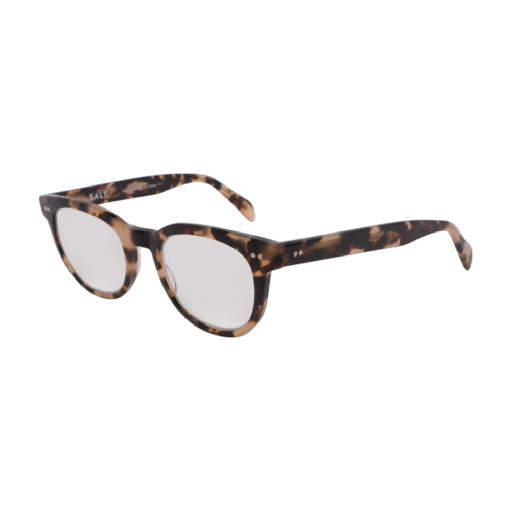 Brown James Round Prescription Eyewear