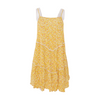 Yellow Floral Mini Dress