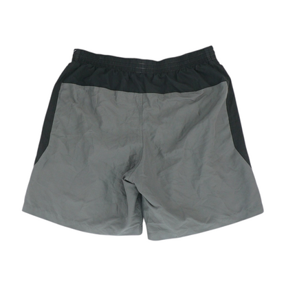 Gray Color Block Active Shorts