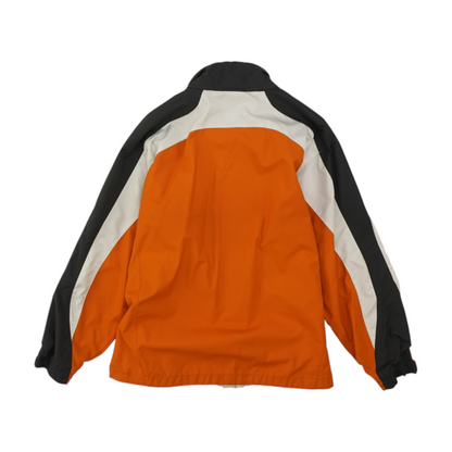 Orange Color Block Active Jacket