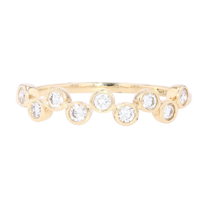 1/5 ctw 14K Yellow Gold Diamond Fashion Ring