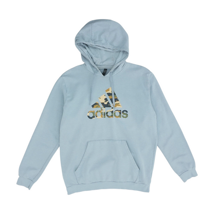 Gray Solid Hoodie Pullover