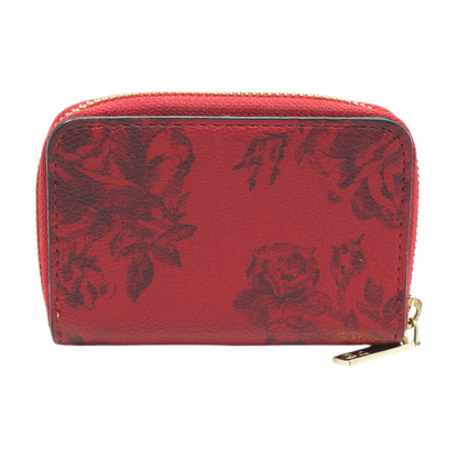 Red Compact Wallet
