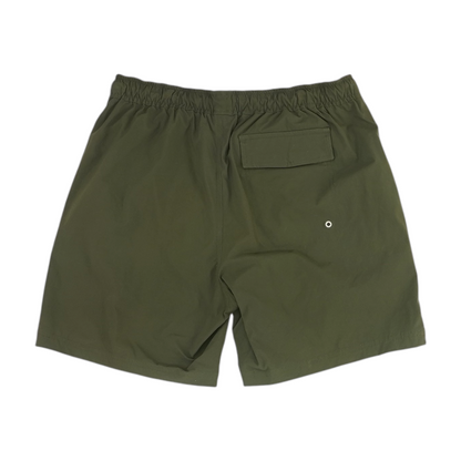 Green Active Shorts
