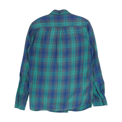 Multi Plaid Long Sleeve Button Down