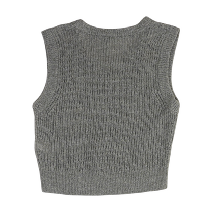 Gray Vest Sweater