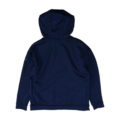 Navy Solid Hoodie Pullover