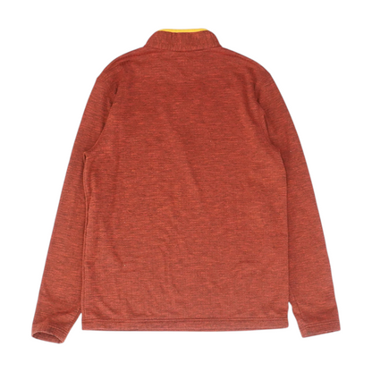 Red Kansas City Chiefs Solid 1/4 Zip Pullover