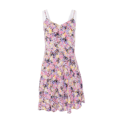 Multi Print Mini Dress