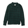 Green Plaid Flannel Button Down
