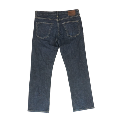 Navy Straight Jeans
