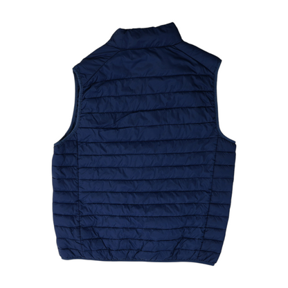 Navy Solid Active Vest