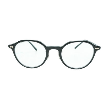 Black BFH-07 Round Prescription Eyewear