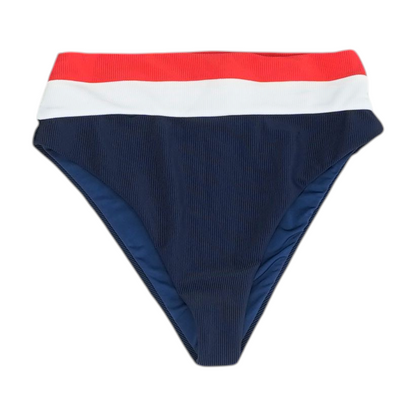 Navy Color Block Swim Bottom