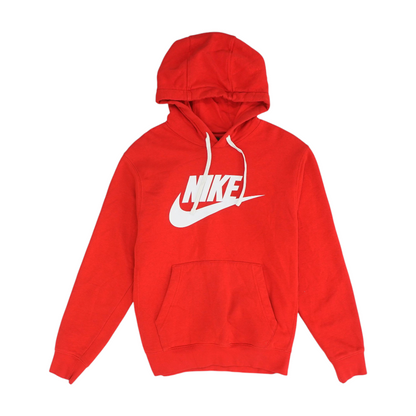 Red Graphic Hoodie Pullover