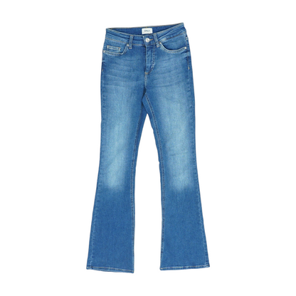 Blue Bootcut Jeans