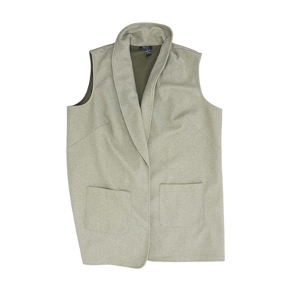 Gray Plus Size Solid Vest