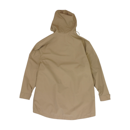 Tan Solid Rain Jacket