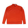 Red Solid 1/4 Zip Pullover