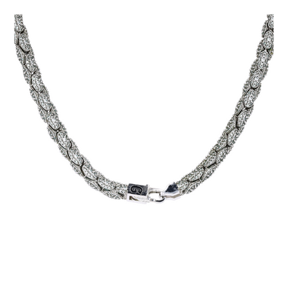Costume Cubic Zirconia Chain Necklace