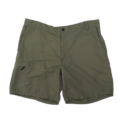 Green Casual Shorts