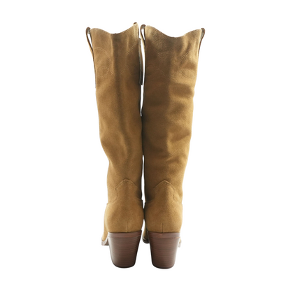 Tan Knee-High Boots