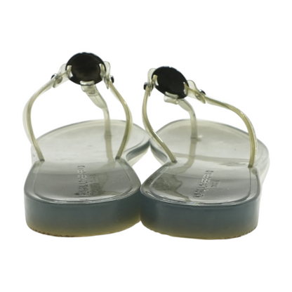 Gray Flip-Flop Sandals