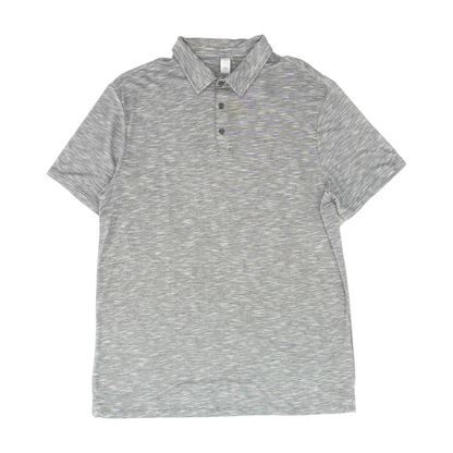 Black Striped Short Sleeve Polo