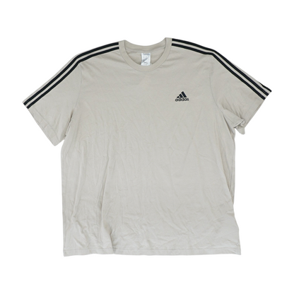 Beige Solid T-Shirt