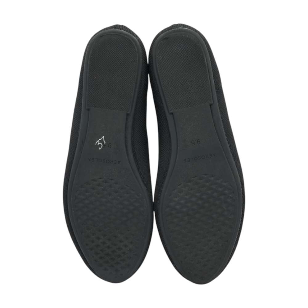 Black Slip-On Flats