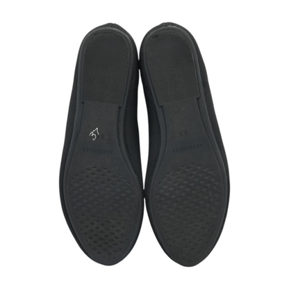 Black Slip-On Flats