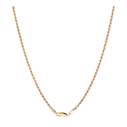 14K Yellow Gold Chain Necklace