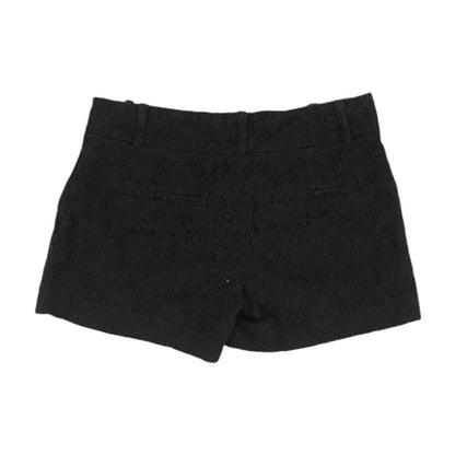 Black Floral Chino Shorts