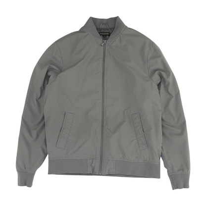 Gray Solid Jacket