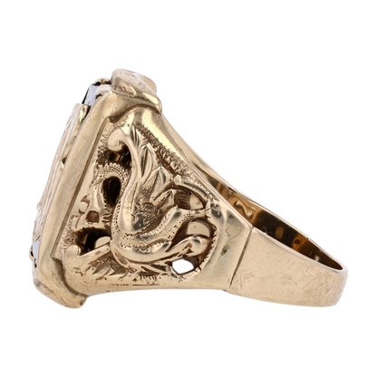 10K Yellow Gold Fashion Ring