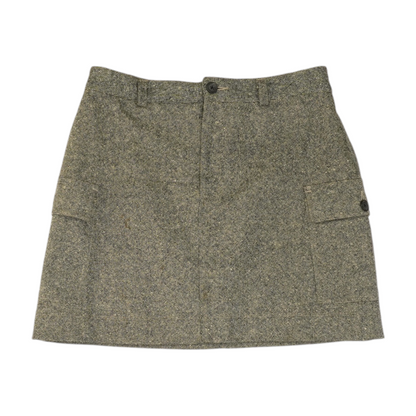 Gray Mini Skirt