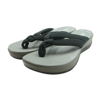 Black Flip-Flop Sandals