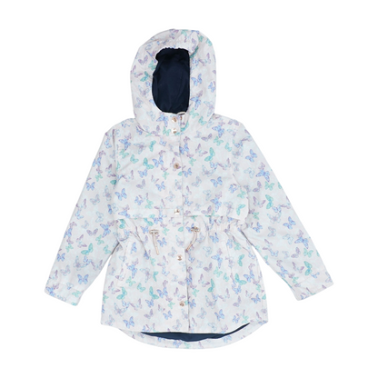 Pink Print Rain Jacket
