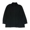 Black Plus Size Solid Active Jacket