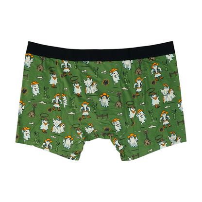 Green Graphic Underwear