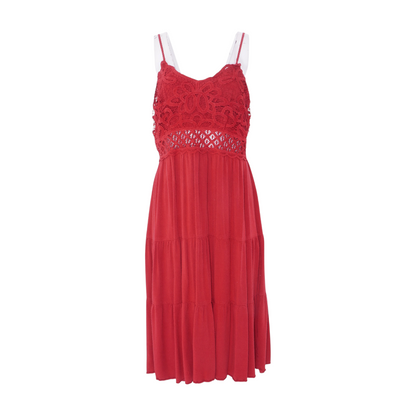 Red Midi Dress