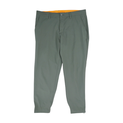 Gray Short Slim Pants