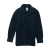 Navy Solid Flannel Button Down