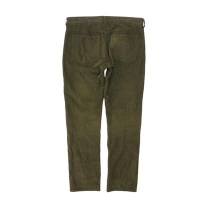 Green Straight Pants
